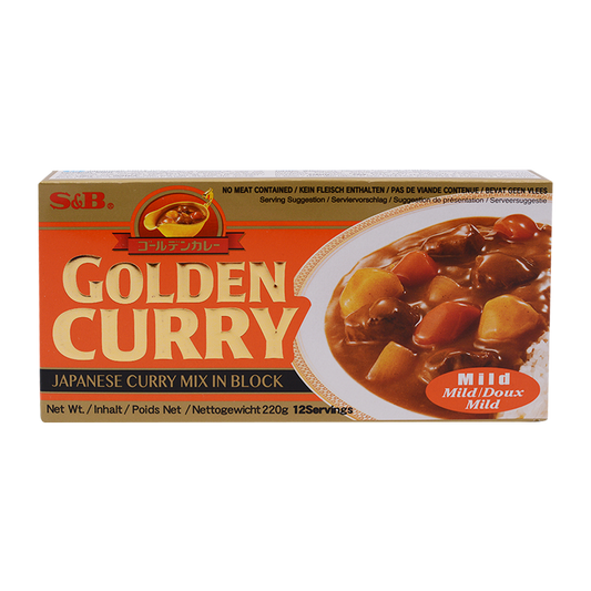 S&B Golden Curry Block - Mild (220g)