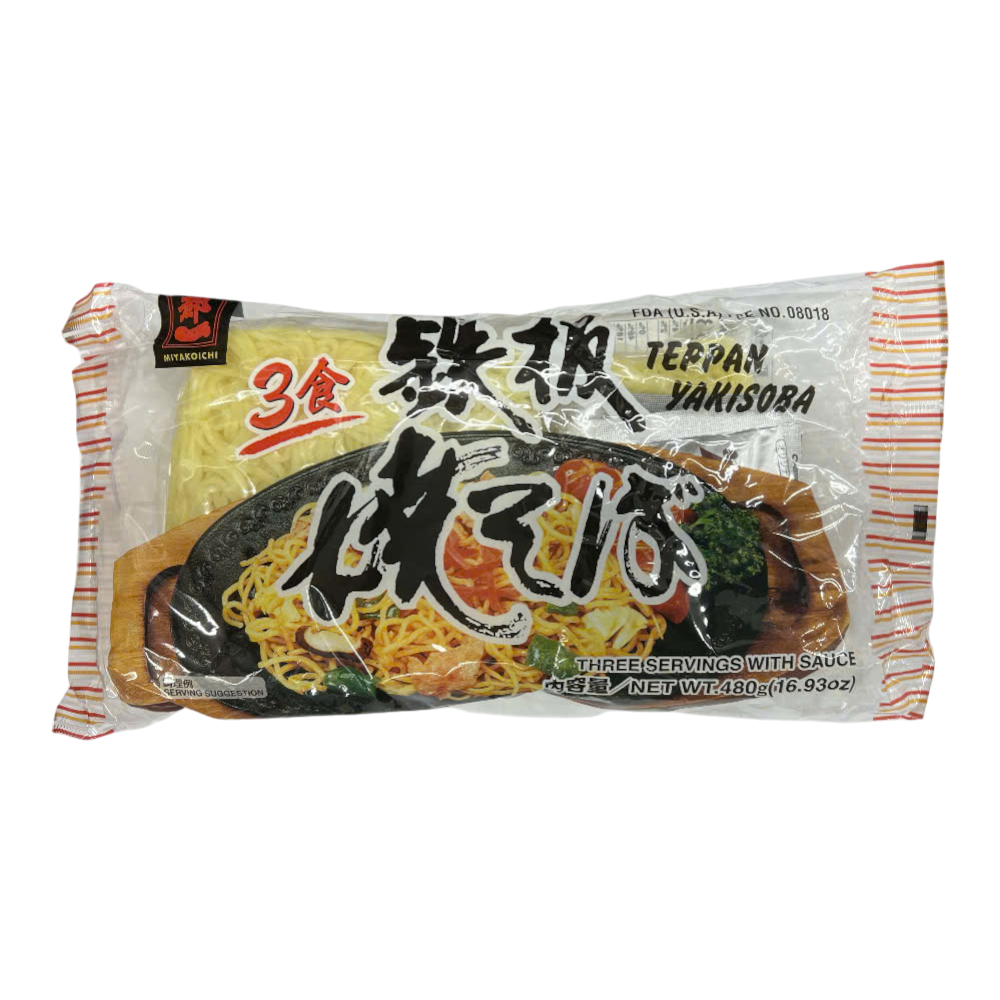 MYKC Yakisoba Ndl w Sauce (3x160g)
