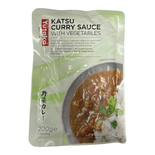 YTK Katsu Curry Sauce w Vegetables (200g)