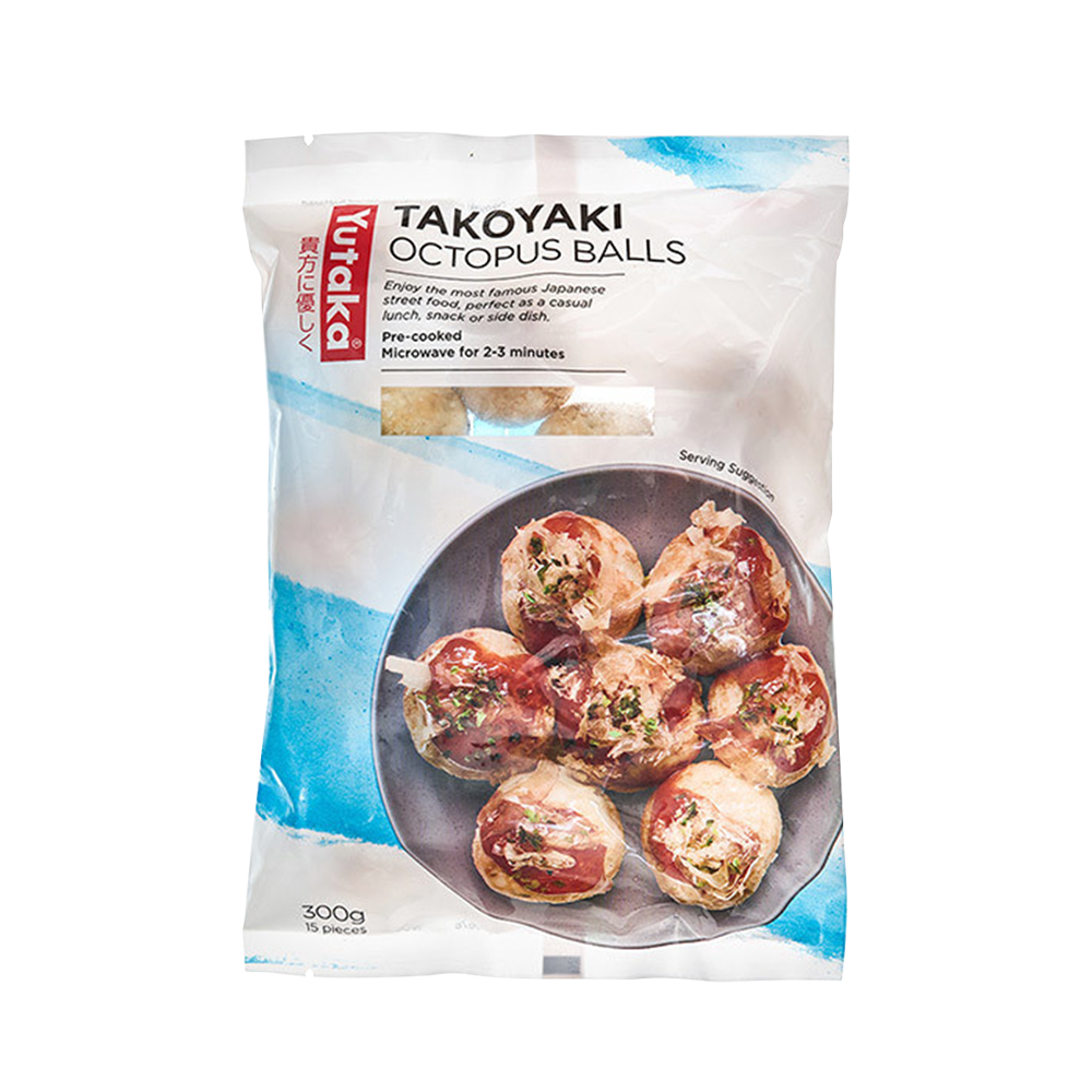 YUTAKA Frz Takoyaki Octopus Balls (300g)
