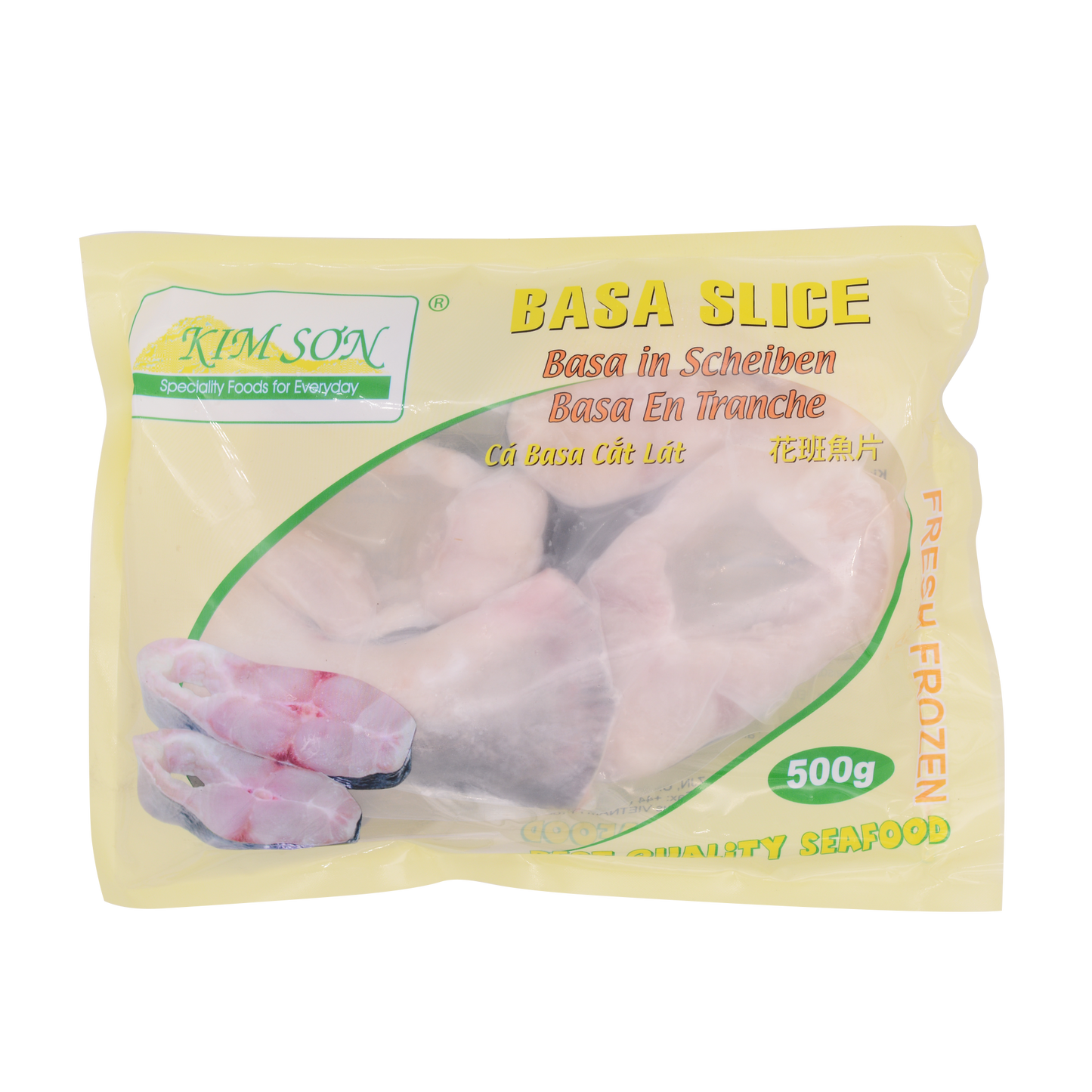 KS Cá Bông Lau Cắt Lát / Basa Slice (500g)