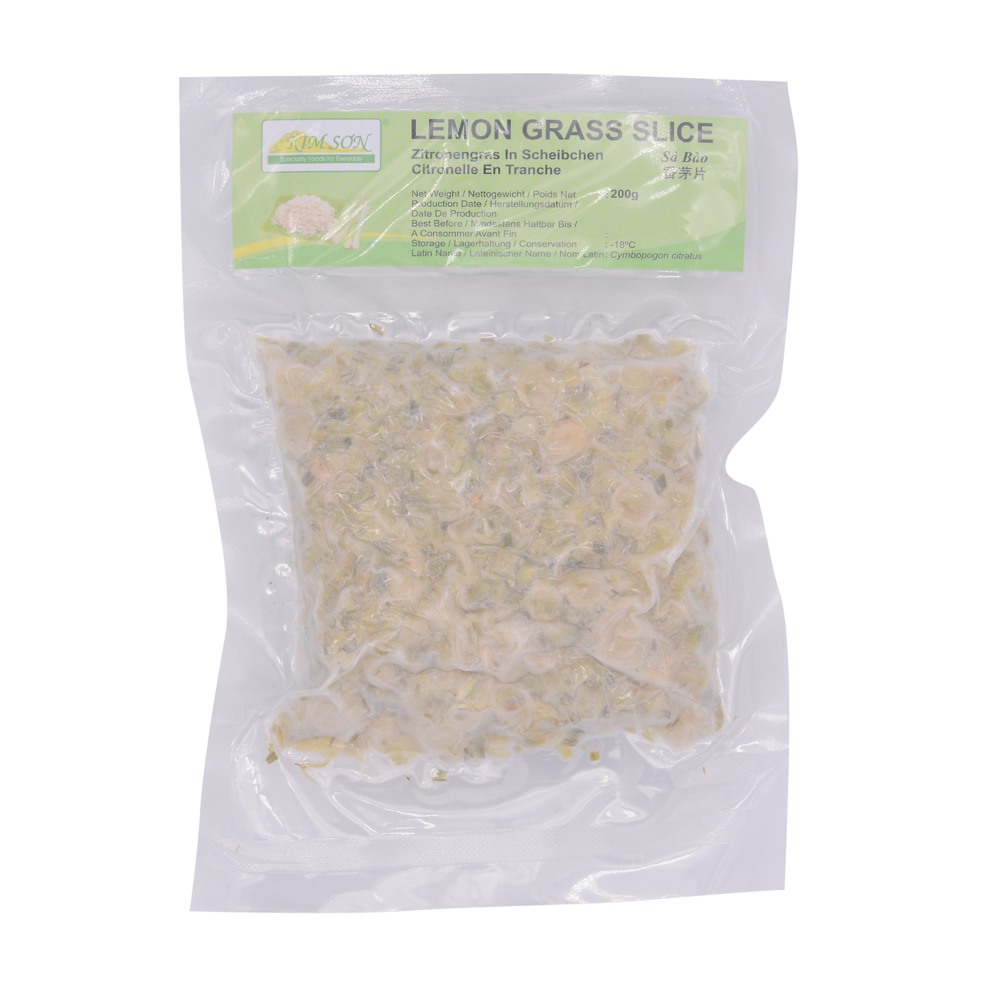 KS Sả Bào / Sliced Lemongrass (200g)