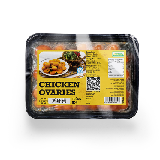 KS Trứng Gà Non / Frozen Chicken Ovaries (400g)