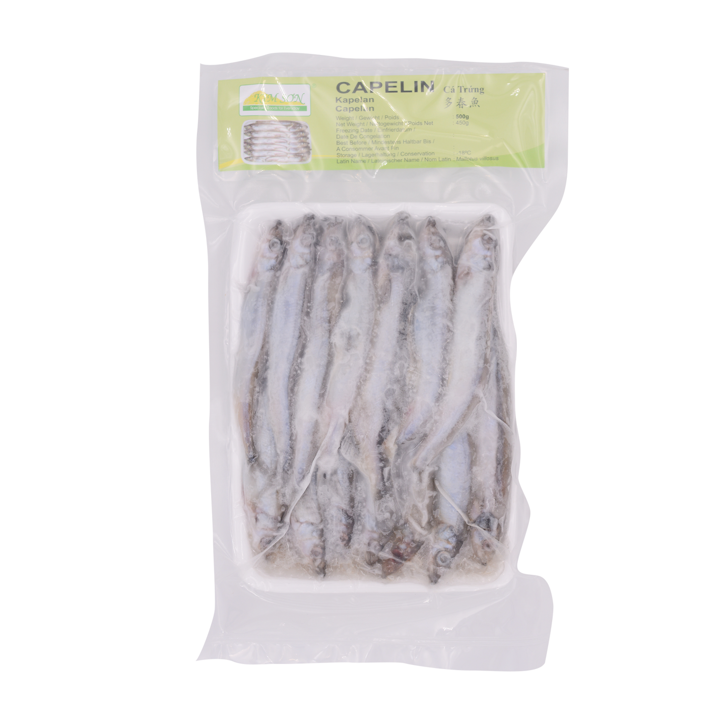 KS Cá Trứng / Capelin (20x500g)