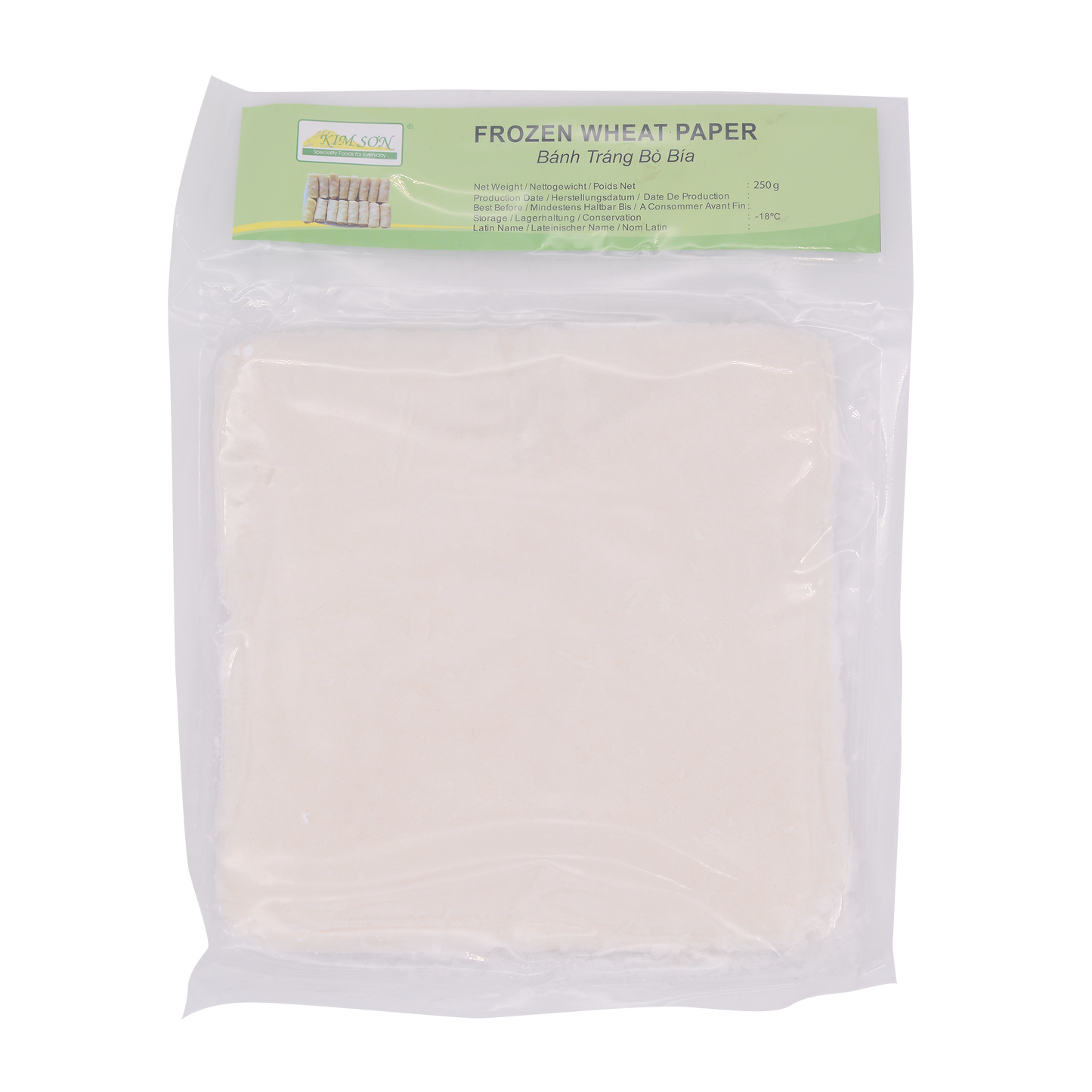KS Bánh Tráng Bò Bía / Wheat Paper (40x250g)
