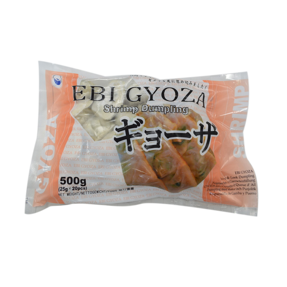 Ebi Gyoza / Shrimp & Leek Gyoza (500g)
