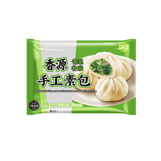 FAF Mushroom Bok Choy Bun (480g)