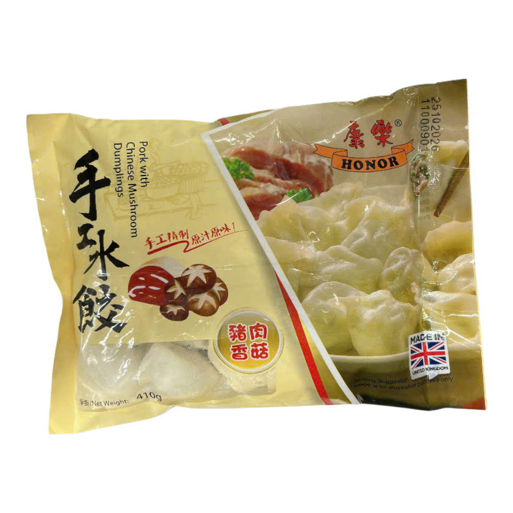 HONOR Pork with Mushroom Dumplings (410g)