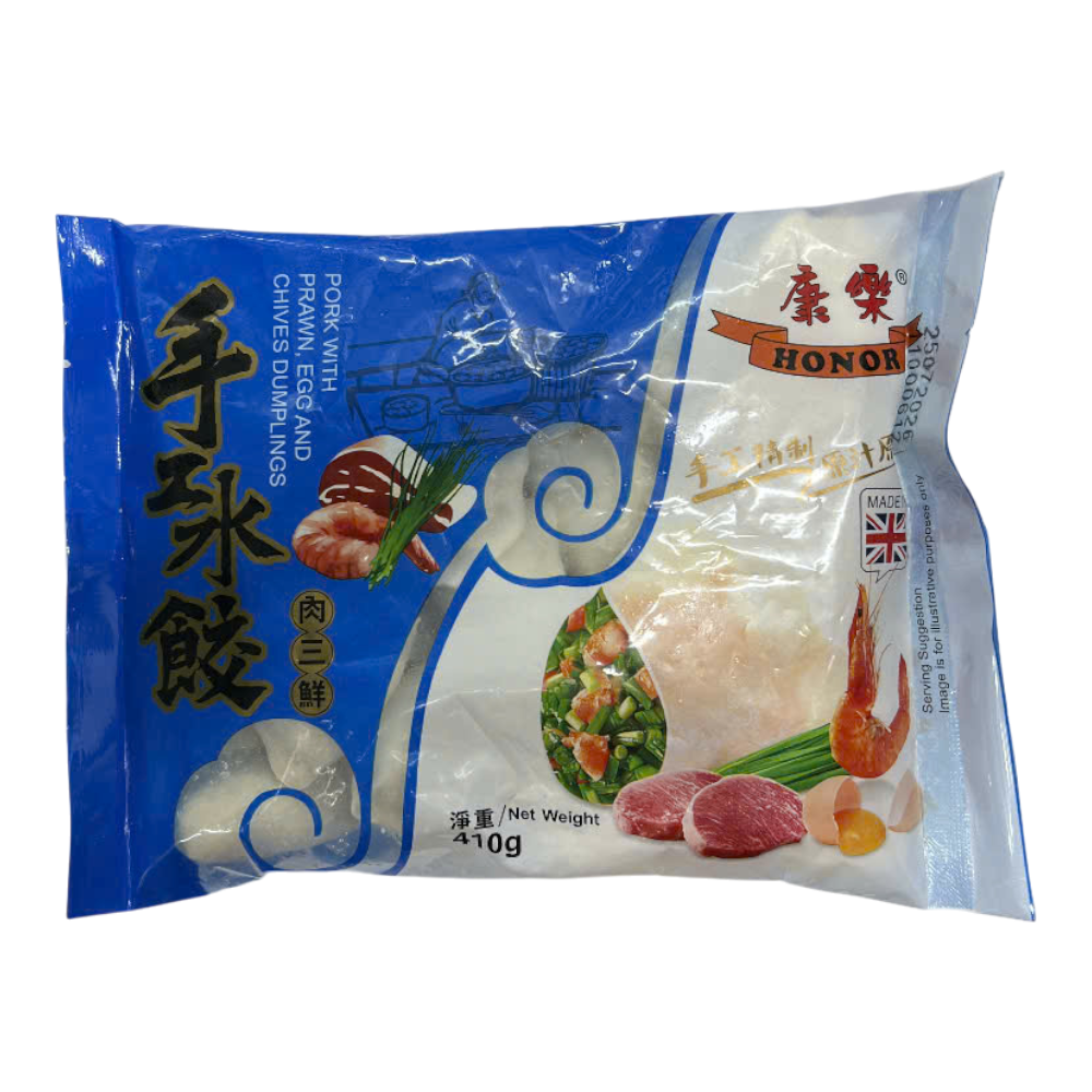 HONOR Pork Prawn Egg Chives Dumplings (410g)