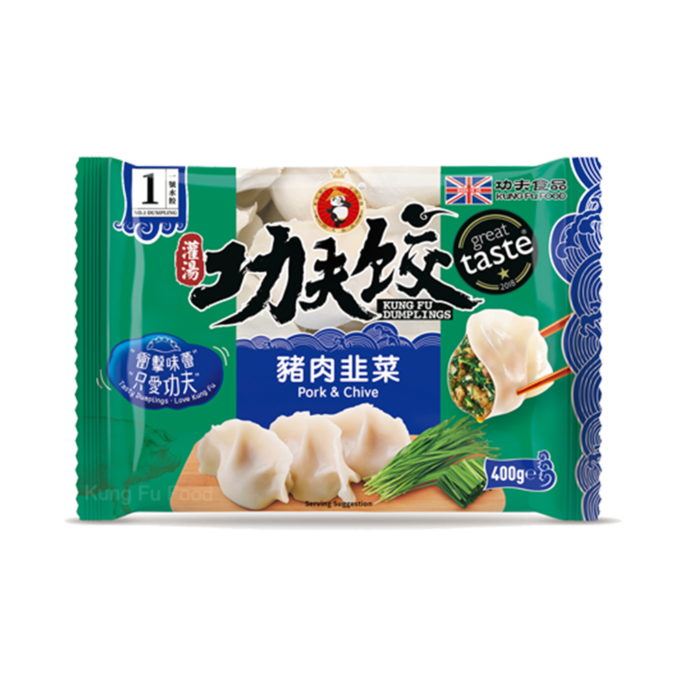 KFF Pork & Chive Dumpling (400g)