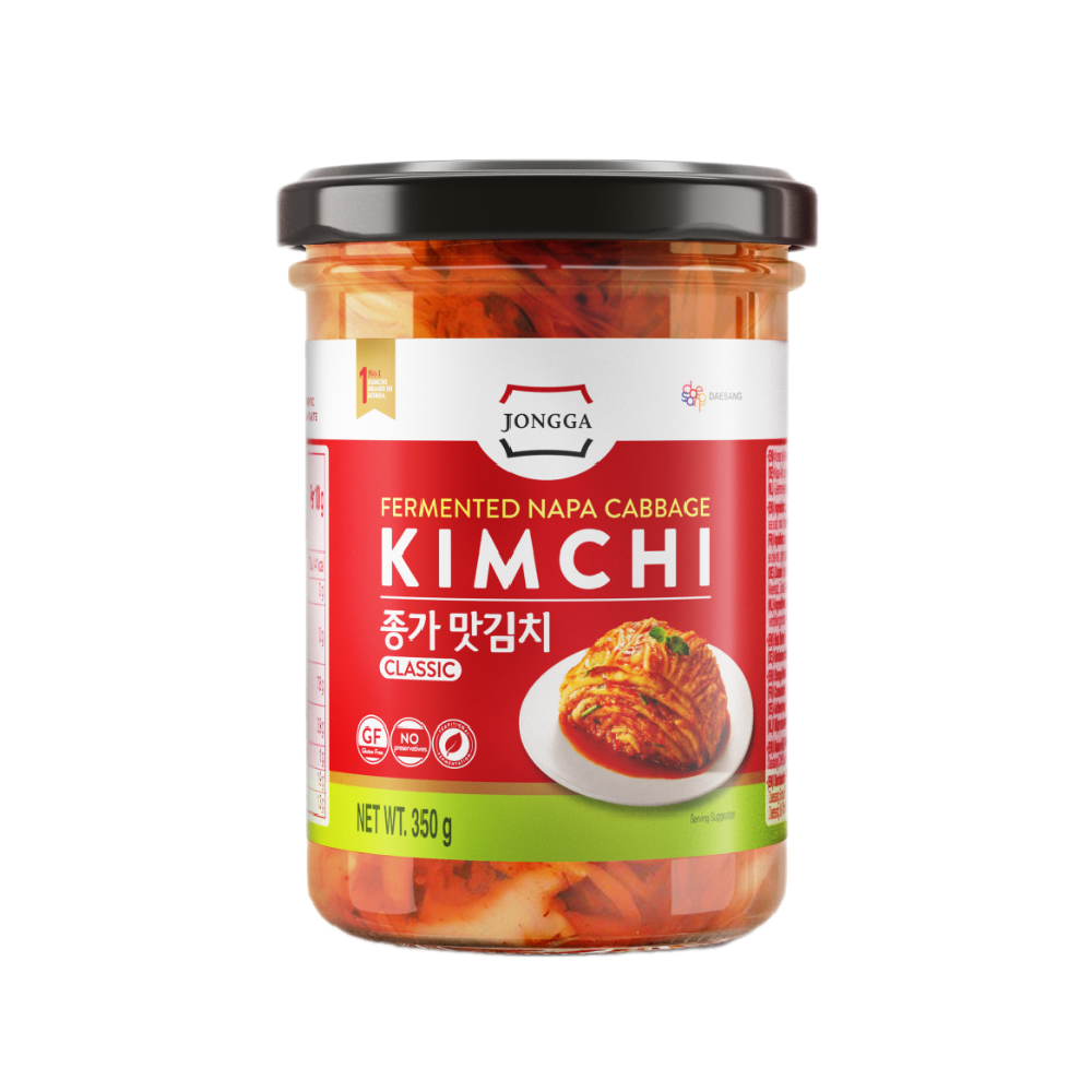 JONGGA Sliced Cabbage Kimchi in Jar (350g)