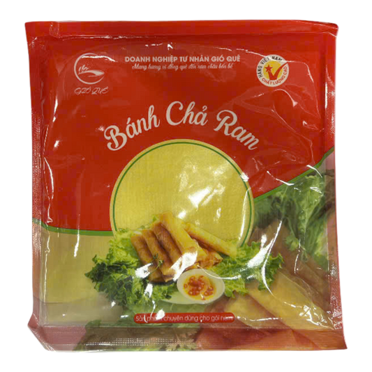 GIO QUE Bánh Chả Ram / Square Rice Paper (200g)