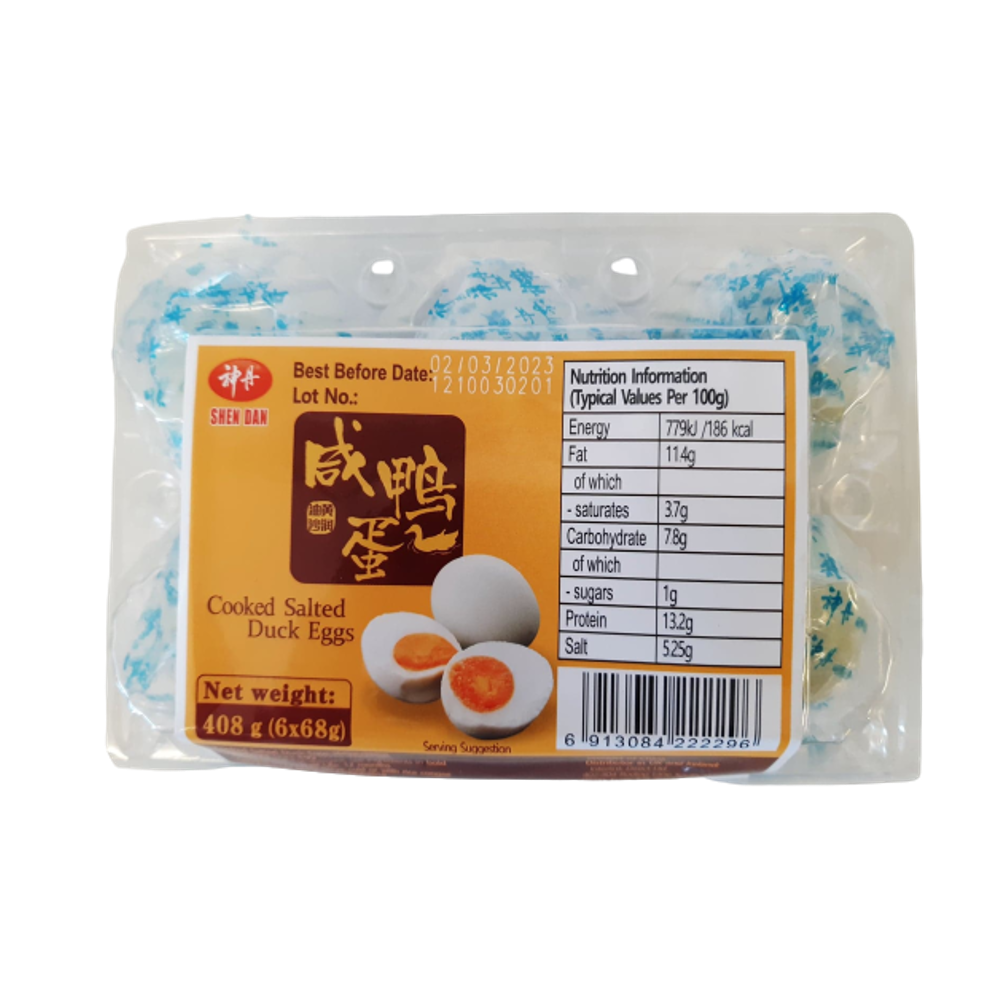 SD Cooked Salted Duck Egg (6pcs)