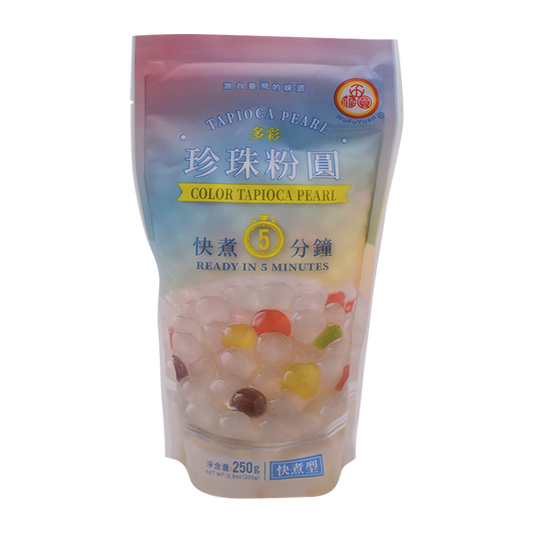WFY Assorted Colour Tapioca Pearl RD5 (250g)