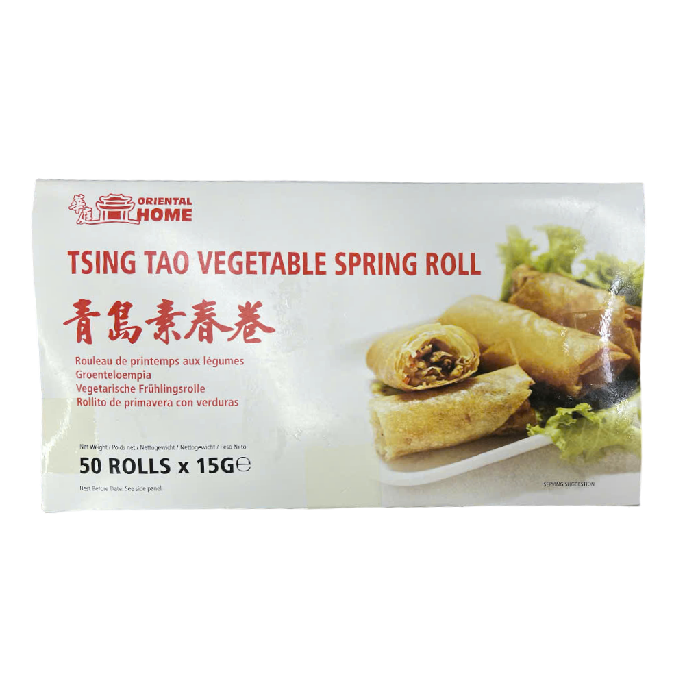 XDL Tsing Tao Veg Spr Roll (50x15g)