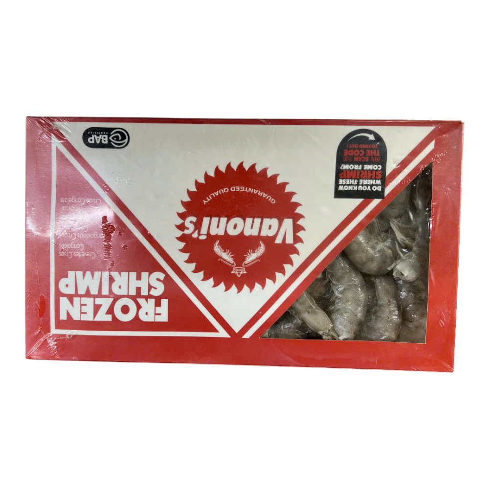 VNN Tôm Không Đầu Có Vỏ / HLSO 26/30 (800g)