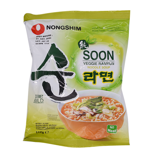 NS Soon Veggie Ramyun in Bag (112g)