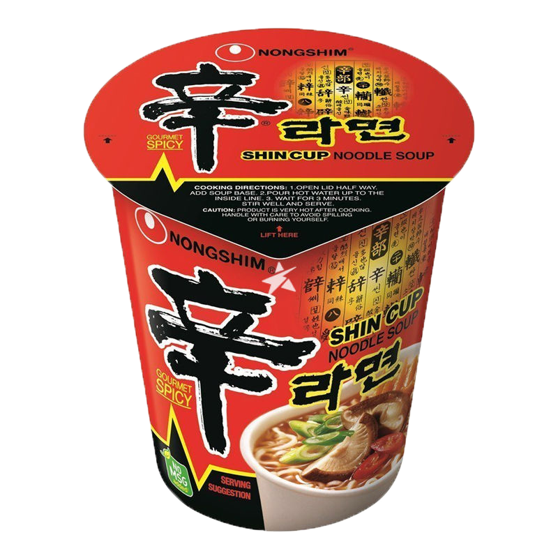 NS Shin Ramyun in Cup (12x68g)