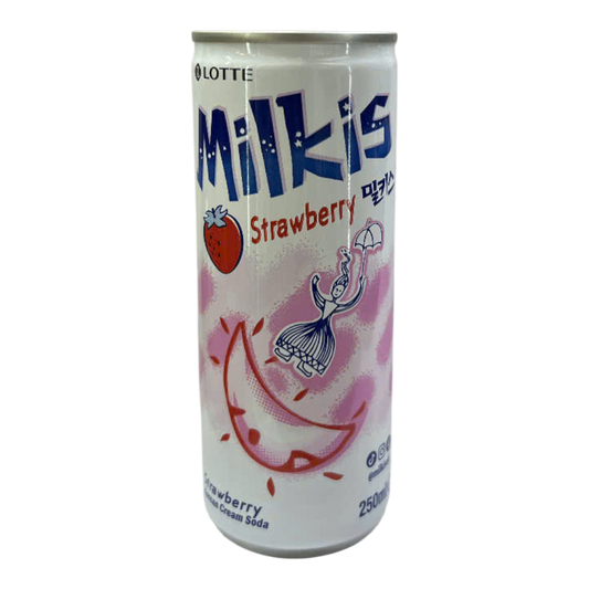 LTE Milkis Cream Soda - Strawberry Flv (250ml)
