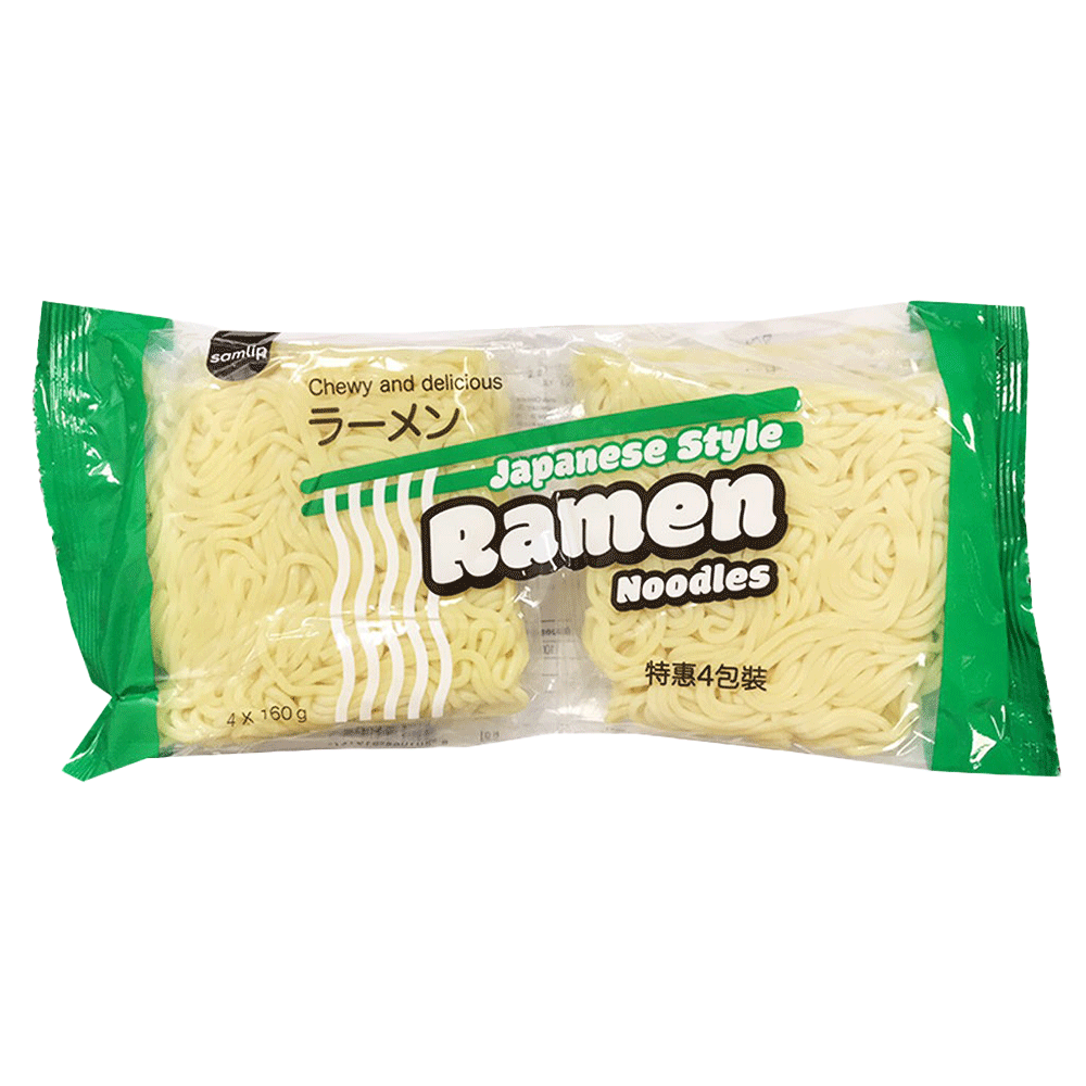 SAMLIP Japanese Style Ramen Noodles (4x160g)