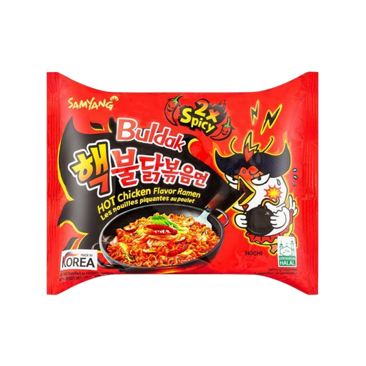 SY Buldak Ramen "2xSpicy" in Bag (140g)