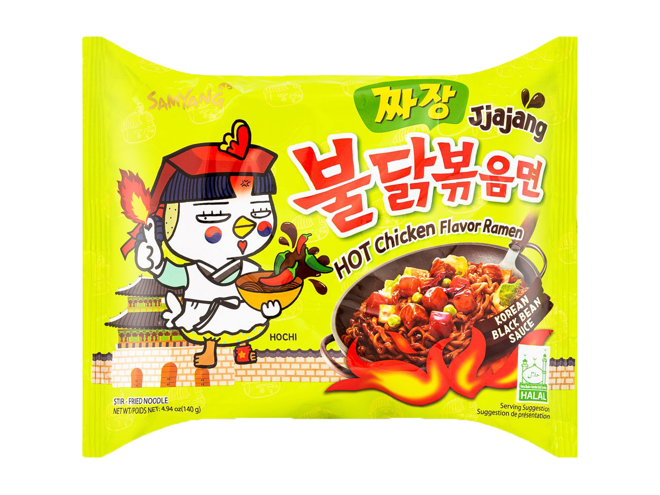 SY Hot Ckn Ramen Jjajang (8x5x140g)