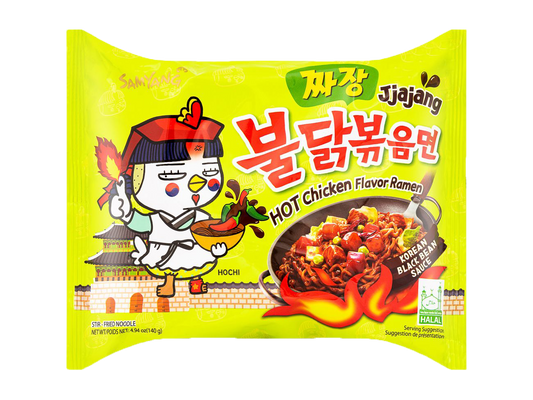 SY Hot Ckn Ramen Jjajang (8x5x140g)