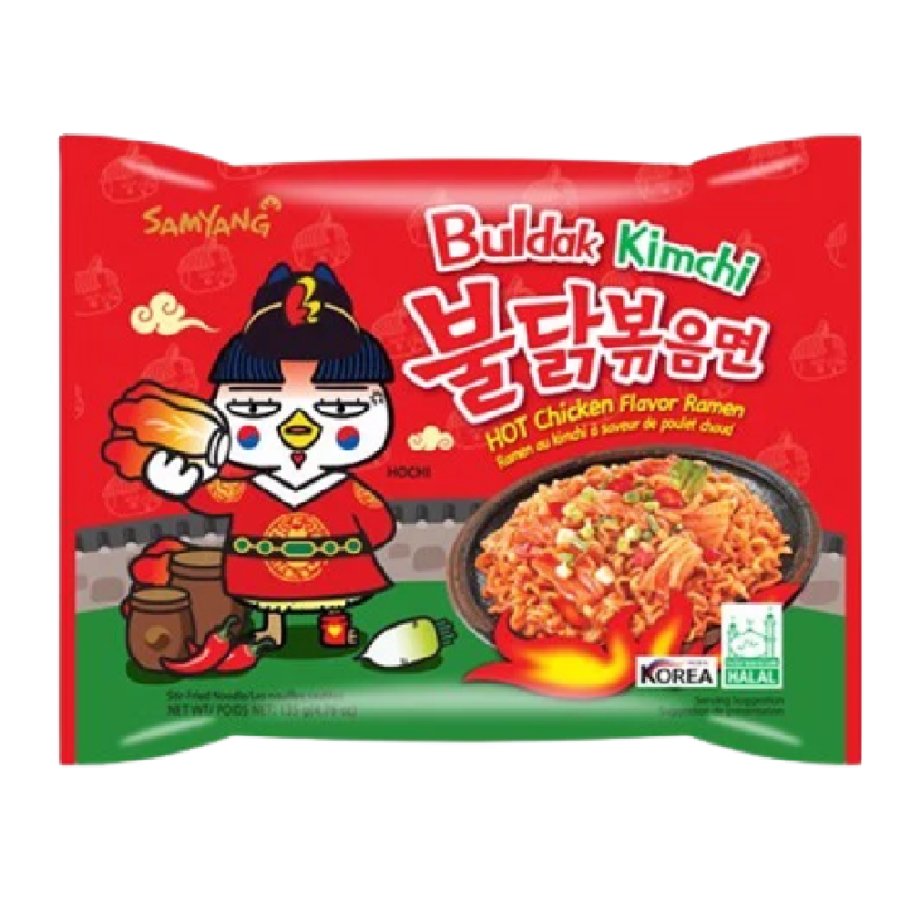 SY Hot Ckn Ramen Kimchi Multi (5x135g)