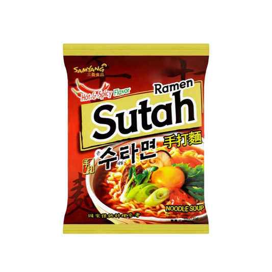 SY Sutah Spicy Beef Ramen (20x120g)