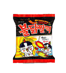 SY Zzaldduk Hot Chicken Snack (120g)