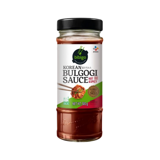 CJB Korean Bulgogi Sauce Hot & Spicy (500g)