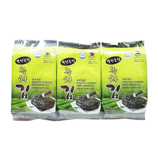 GCN Green Tea Roasted Laver 3x4g