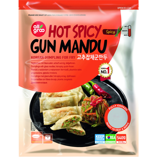 AGR Hot & Spicy Gun Mandu (540g)