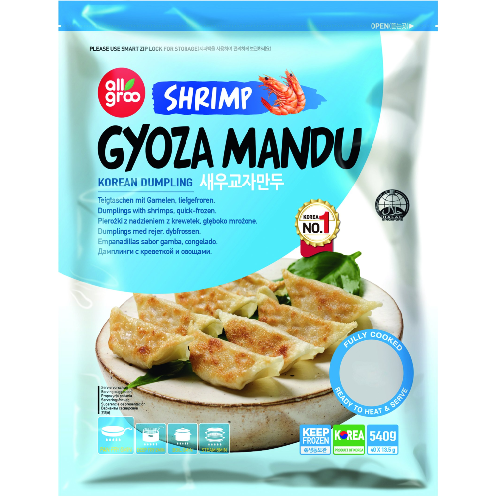 AGR Shrimp Gyoza Mandu (12x540g)