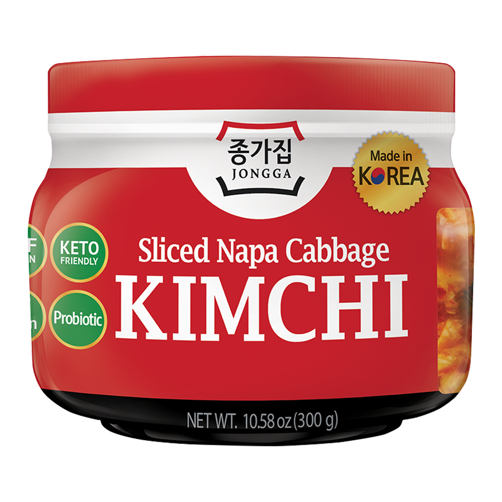 JGA Sliced Vegan Kimchi in Jar 6x300g