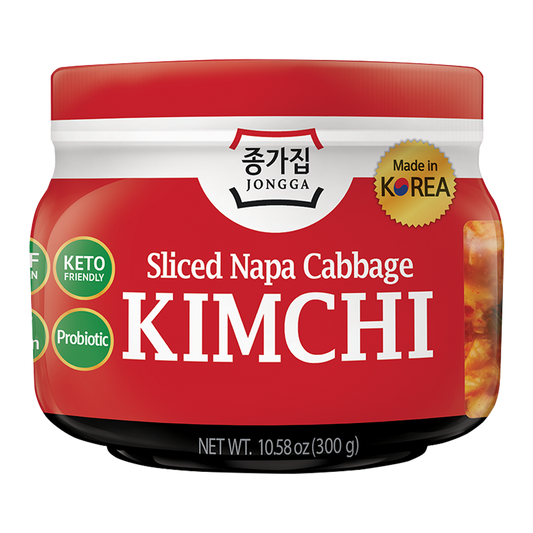 JGA Sliced Vegan Kimchi in Jar 6x300g