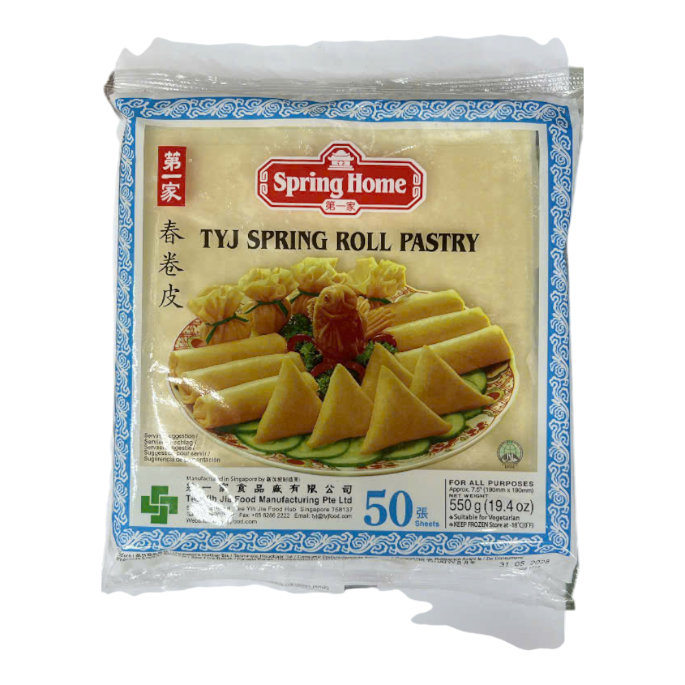 TYJ 7.5" / Spring Roll Pastry 7.5" (550g/50s)