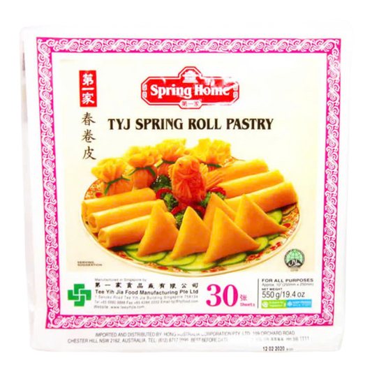 TYJ 10" / Spring Roll Pastry 10" (550g/30s)