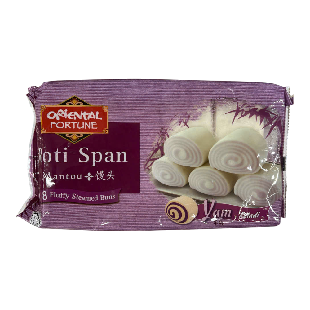 OF Roti Span Mantou - Yam (8x45g)