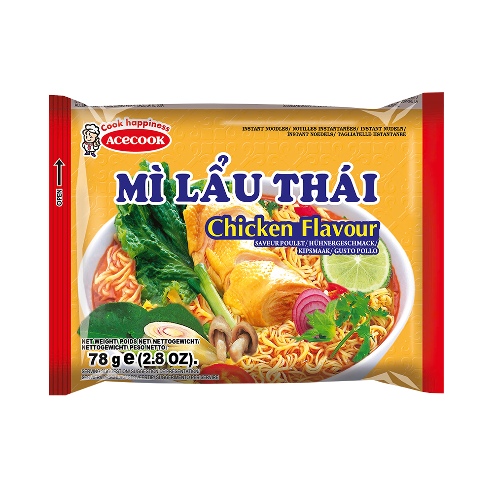 ACK Lẩu Thái Gà / Chicken Noodles (78g)