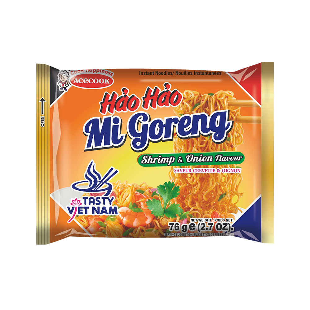 HHAO Mì Xào Tôm Hành / Shrimp & Onion (76g)