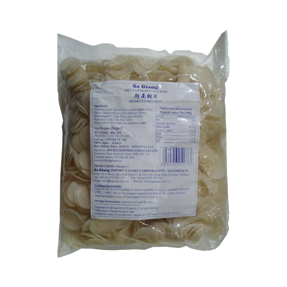 SG Phồng Tôm / Prawn Cracker (2kg)