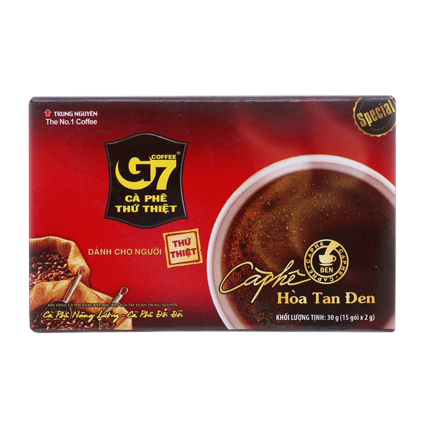 TN G7 Café Đen / Black Cafe (24x30g)