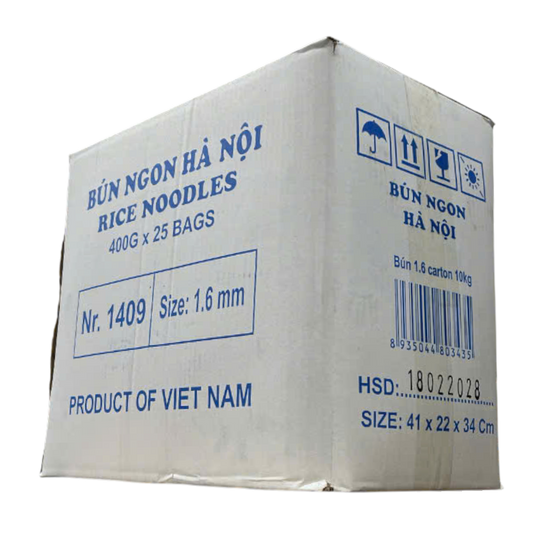 LDS Bún Hanoi Rice Verm 1.6mm (25x400g)