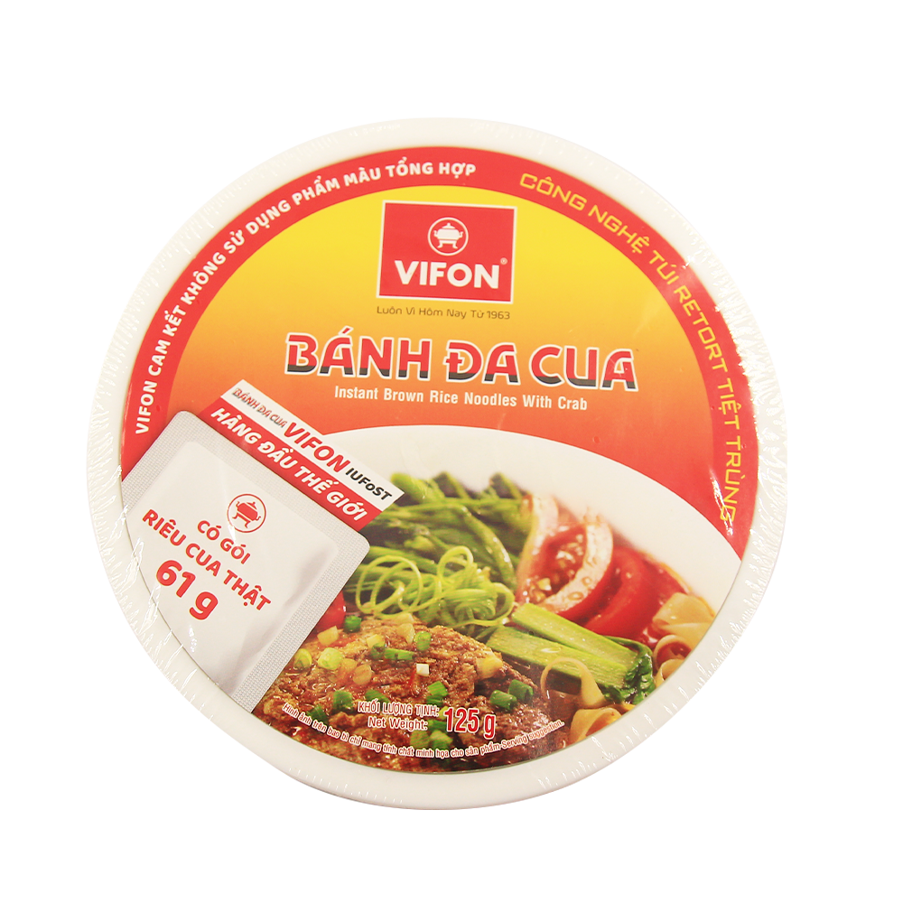 VF Bánh Đa Cua Bát Crab Bowl (12x125g)