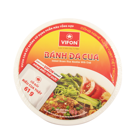 VF Bánh Đa Cua Bát Crab Bowl (12x125g)