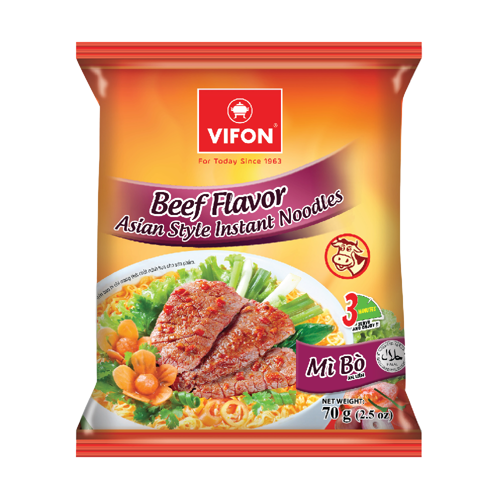 VFN Mì Bò / Beef Noodles (30x70g)