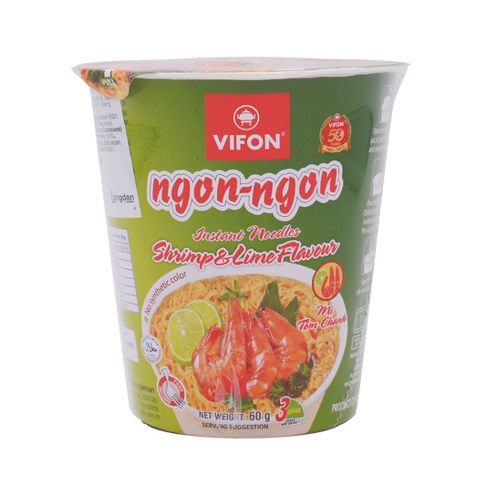VF Mì Tôm Chanh Sh&Lime Ndl Cup 24x60g