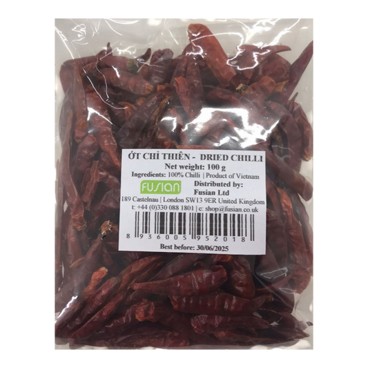 FSN Ớt Khô Nguyên Quả / Dried Chilli (100g)