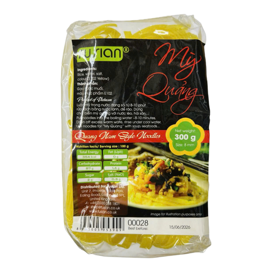 FSN Mì Quảng / Flat Yellow Rice Noodles (300g)